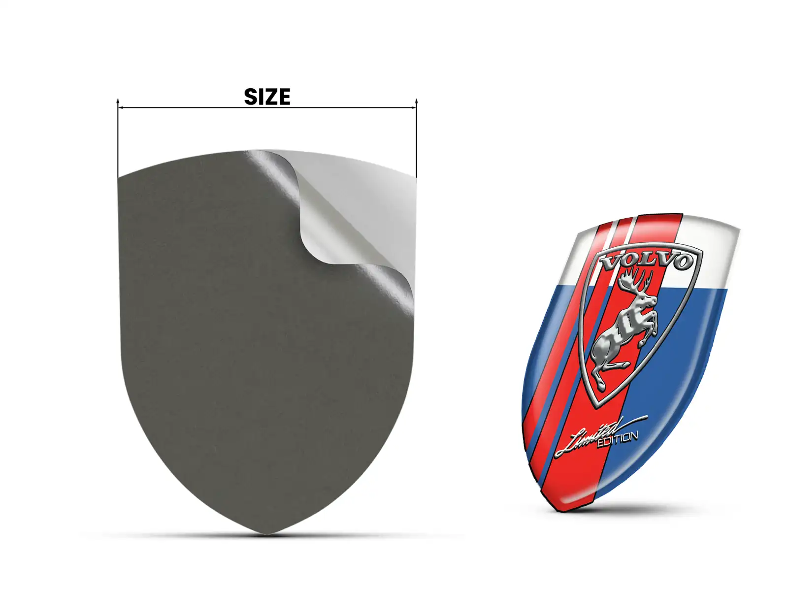 Volvo Window Stickers Custom Max Durable Modern Pro Style